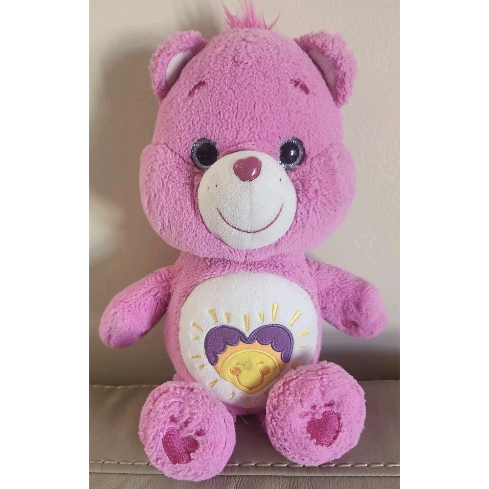2017 Care Bear Shine Bright Bear+‎ Stuffed Animal Plush 13"